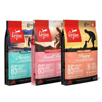 Orijen 歐睿健 小型犬 無榖犬糧系列 狗飼料 (鮮雞幼犬/海洋魚/11種肉)  4.5 KG
