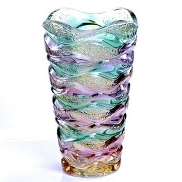 現貨+預購 玻璃花瓶 插花花器-潮流海浪風格藝術品歐式居家擺件72ah9【獨家進口】【米蘭精品】