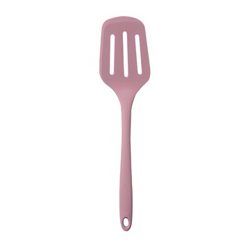Kitchen Factory 糖果色矽膠鍋鏟 深粉色 大號  1支