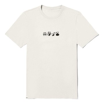(WMNS) Vans Panda Logo T-shirt 'Beige'