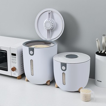 米桶家用防蟲防潮密封裝米箱大米面粉收納盒儲存罐米缸20斤面桶