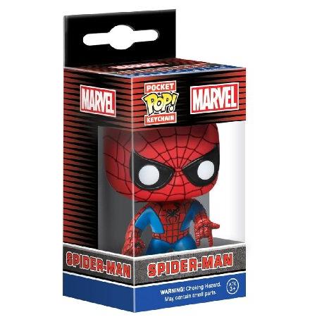 Marvel Spider-man Funko Pocket Pop Keychain キーホルダ マーベル スパイダーマン