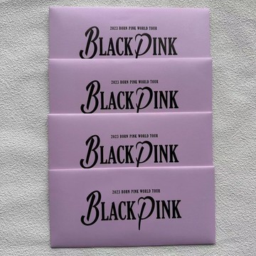 blackpink世巡場周小卡首爾安可場周小卡全新未拆正品