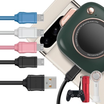 CITY BOSS CityBoss for Micro USB 充電傳輸線-超長200cm (2入)