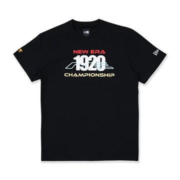 NEW ERA 男女款 短袖上衣 NEW ERA RACING NEW ERA 黑色-NE13702528
