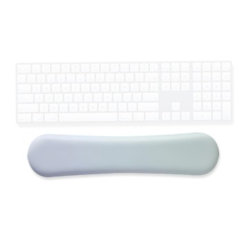 NAUGHTY GHOST 頑皮鬼 馬卡龍系列 人體工學鍵盤護腕墊  蝶豆花茶  1個