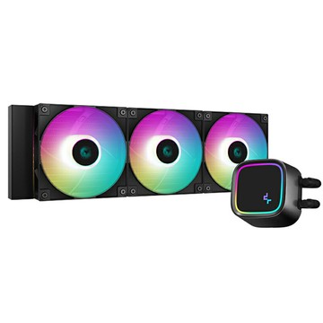 0冰元素360CPU水冷散熱器ARGB電腦AM5風扇1700