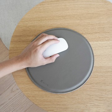 GIAN 匠家具 皮革滑鼠墊 - 焦糖色