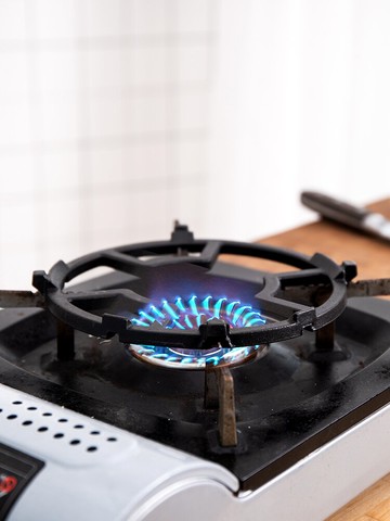 朵頤鑄鐵鍋架家用單個桌面保護架煤氣灶支架廚房炒鍋奶鍋配件鍋架1入