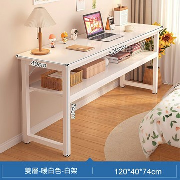 免運 電腦桌 書桌 長條桌子 長方形靠牆窄桌 工作臺 長桌子
