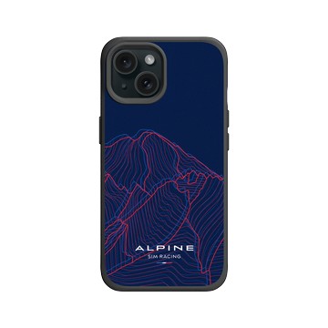 iPhone 15 SolidX 黑 - Alpine - Alpine Sim Racing