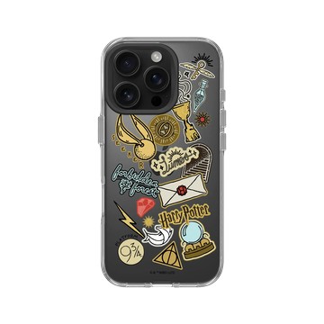 iPhone 16 Pro Clear 透明 - 哈利波特 Harry Potter - Sticker - 霍格華茲校園生活