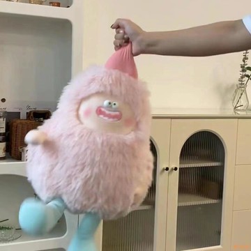 長毛惡魔小怪獸公仔毛絨玩具丑萌玩偶陪睡抱枕可愛送男女生日禮物