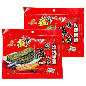 Chiao-E 巧益 玫瑰椒鹽烤海苔  2入  30g