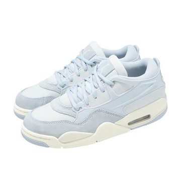 Nike 休閒鞋 Wmns Air Jordan 4 RM 女鞋 藍 喬丹 低筒 FQ7940-010