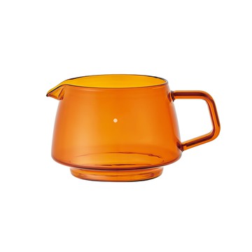 KINTO SEPIA琥珀色玻璃下壺  琥珀透明  300ml  1個