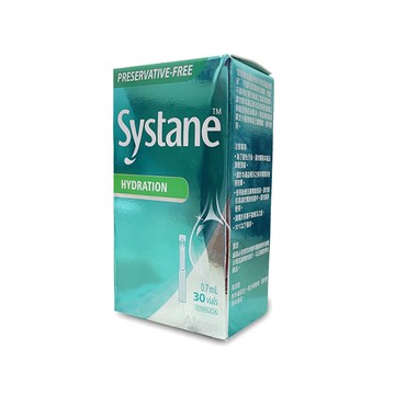 【Alcon】法國廠 愛爾康視舒坦玻尿酸潤濕液0.7ml*30支/盒 *健人館EC*