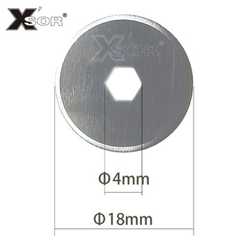 耀您館★台灣X'sor頂級SKS7鋼曲線切割圓直徑18mm刀片2入DW-RB018適DW-19018 DW-RC018B【APP下單點數4倍送】