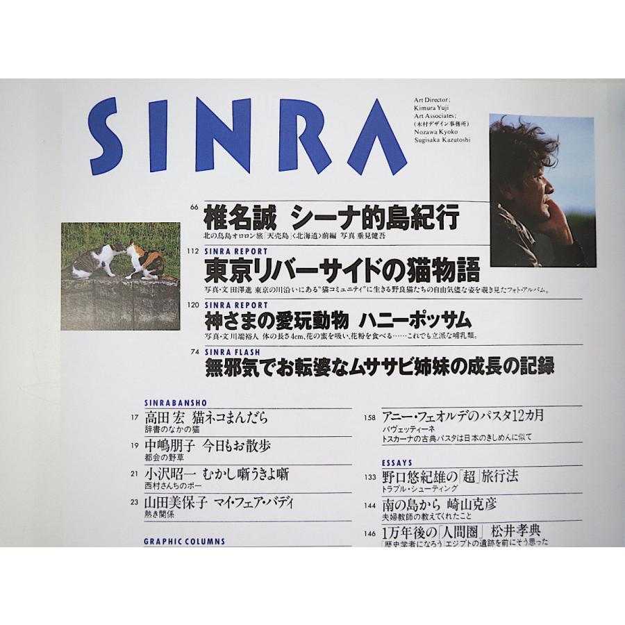 SINRA 1999年3月号「野生動物と出会う旅」勝谷誠彦 エコツアー 自然写真講座 マレーシア アマミノクロウサギ ハニーポッサム シンラ