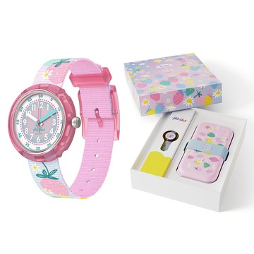 FlikFlak 兒童手錶 BERRY NICE monbento便當盒套組/兒童禮物 FPNP175【官方旗艦店】
