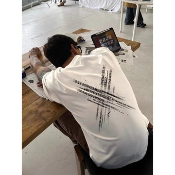 【原創歐美風 隔日到貨】美式大t 280G純棉重磅短t日系短袖t恤男夏Oversize t恤美式復古寬鬆加大尺碼短袖上衣