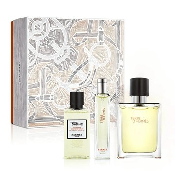 【平輸版】 HERMES 愛馬仕 大地 香水 禮盒 (香水100ML +香水15ML+洗髮沐浴膠40ML)