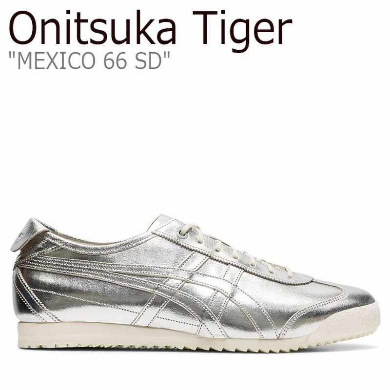 Onitsuka Tiger オニツカタイガー スニーカー Onitsuka Tiger メンズ レディース Sd メキシ Pure Silver ピュア シルバー シューズ 新品未使用 11a740 0 通販 Lineポイント最大get Lineショッピング