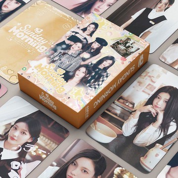 ✨臺灣出貨✨55張ILLIT小卡禮妹女團新單曲專輯Sunday Morning寫真應援LOMO卡