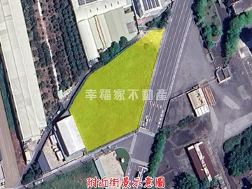 山上工業區大面寬臨路旺角地｜台南市山上區東展實業
