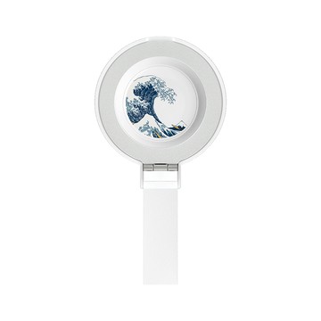 【品牌聯名】葛飾北齋神奈川沖浪裏15W二合一磁吸支架無線充電器(手機+Watch)