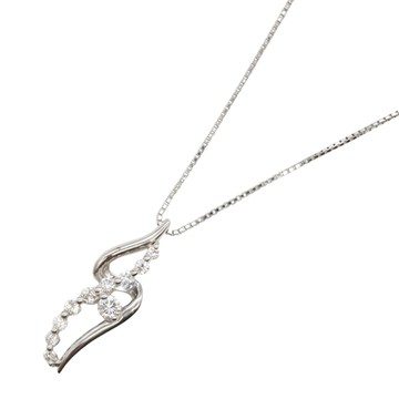 JEWELRY 無品牌珠寶 PT900鉑金 鑽石 墜飾 PT850鉑金 項鍊 【二手名牌BRAND OFF】