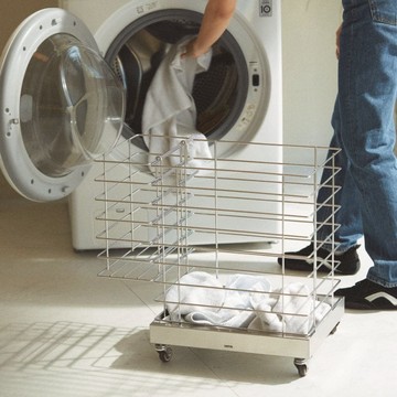 韓國不鏽鋼洗衣籃