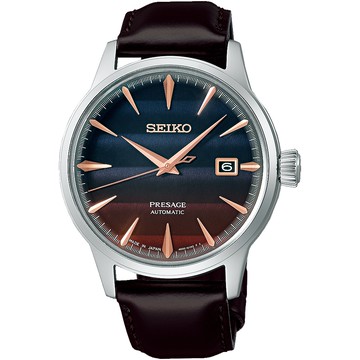 SEIKO 精工 Presage Purple Sunset 紫色日落 STAR BAR調酒系列聯名限量機械錶4R35-06F0P