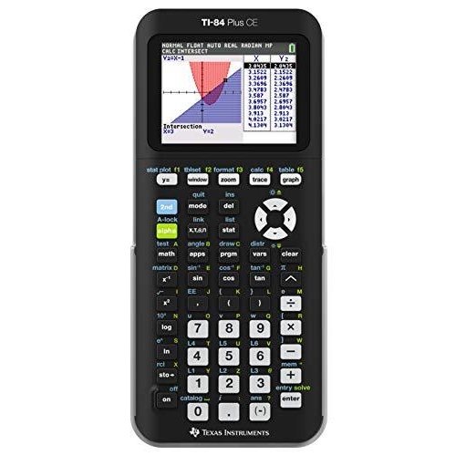 Texas Instruments TI-84 Plus CE グラフ電卓 ブラック [品][並行輸入品]