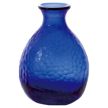 津輕 手作耐熱清酒壺 藍色 190ml  1個  小(103 x 75mm)