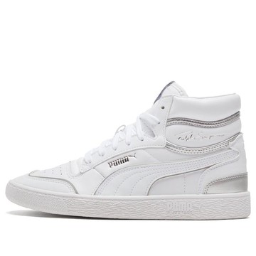 (WMNS) PUMA Ralph Sampson Mid Metal 'White Silver'