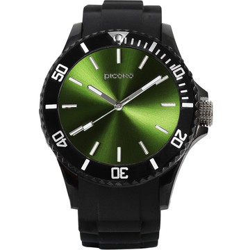 【PICONO】繽紛經典系列運動黑色手錶中性錶 / BA-SC-02