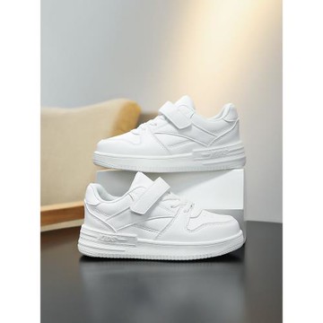 兒童小白鞋男女童學生六一國慶表演軟底白色運動鞋透氣防滑白鞋子