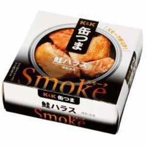 Ｋ＆Ｋ 缶つまスモーク 鮭ハラス５０ｇ  ×24