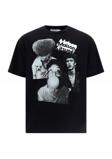 Maison Kitsune - Oly Photograph T-shirt - Mens - Black