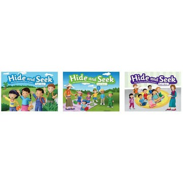 姆斯Hide and Seek 系列 with Activity Book and Audio CDs/2片  華通書坊/姆斯