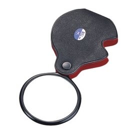 徠福 塑膠皮套放大鏡 / 個 NO.7310