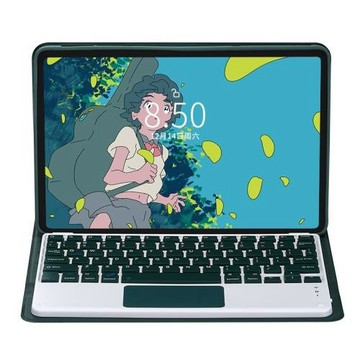 適用三星Galaxy Tab s6 Lite藍牙鍵盤保護套10.4寸 P610 P615筆槽