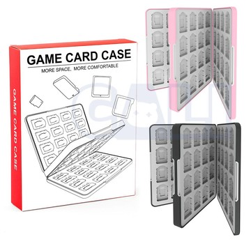 Switch2 Switch OLED Lite 通用 64格 磁吸 卡盒 軟矽膠 保護 遊戲卡 遊戲片 收納