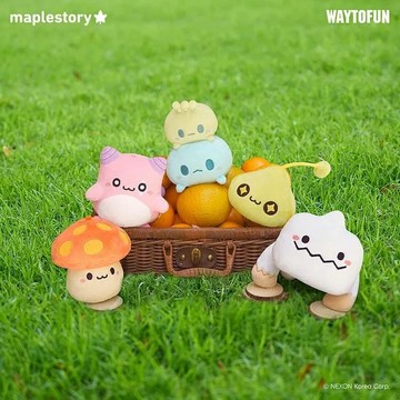 動漫/IP 相關商品 楓之谷 明星萌毛吊飾 盲盒盒玩 中盒隨機4入 MapleStory