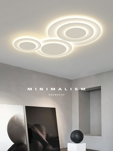 客廳燈吸頂燈簡約現代大氣設計師創意大燈臥室主燈年新款燈具