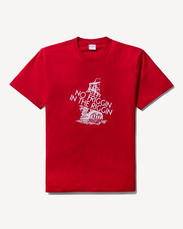 Noah No Friggin In The Riggin Tee Red / M