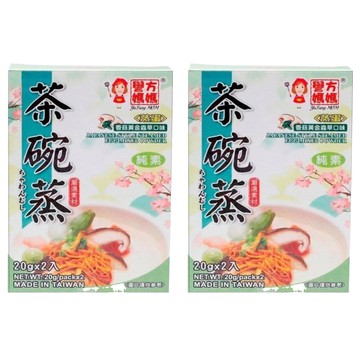 譽方媽媽 日式茶碗蒸蛋粉 香菇黃金蟲草  無添加人工色素防腐劑  適用於茶碗蒸、泡飯  40g  2盒