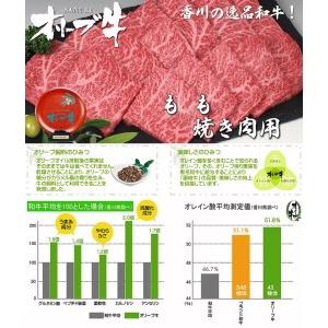 ふるさと納税 黒毛和牛オリーブ牛 もも焼肉用 約500ｇ_M18-0007 香川県三豊市