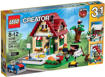 LEGO 樂高 Creator創意百變系列 四季變換小屋 31038